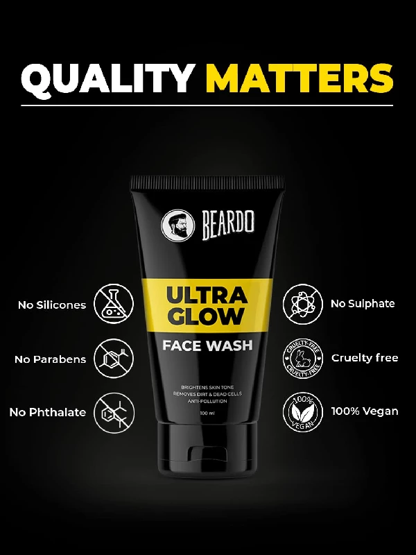 Beardo Ultraglow Face Wash for Men, 100 ml-5.webp